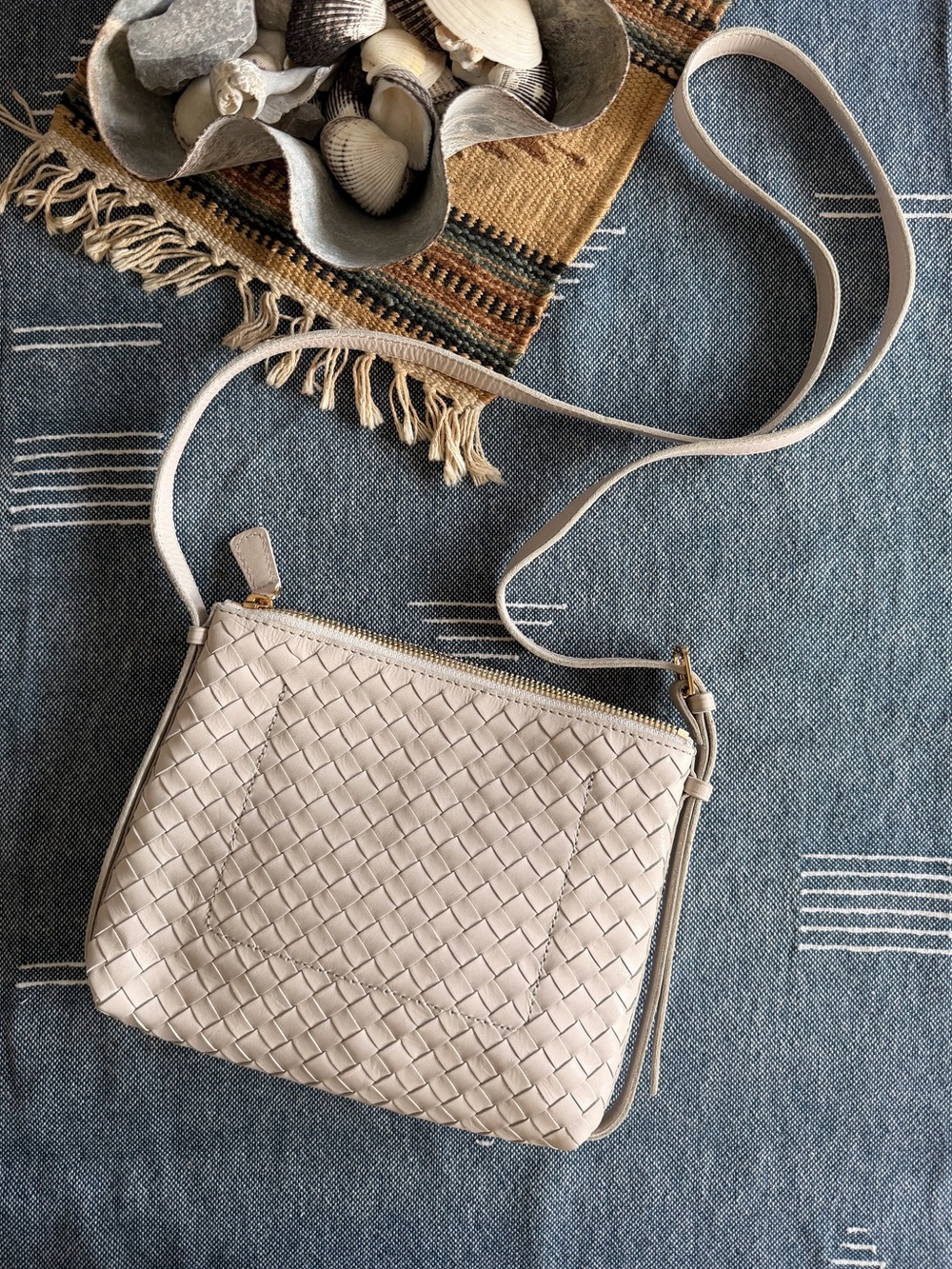 Madewell Woven Leather Crossbody